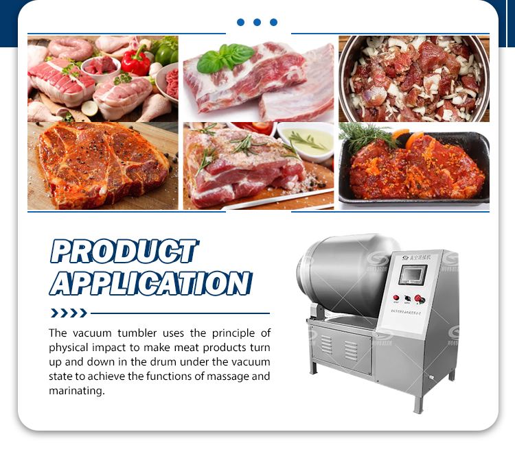 Hot selling products meat inspection equipment marinating vacuum tumbler 20 oz stainless steel insulated for good quality
