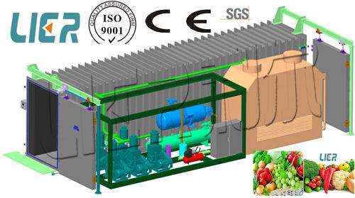 Vegetables/Fruits/Flowers Vacuum Cooler Machine, Vacuum Precooling System