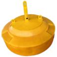 Customized boat mooring buoy with anchor marine safety equipment