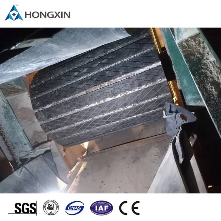 15 mm  thickness conveyor slide pulley lagging rubber lagging head pulley rubber cover for conveyor roller for mining