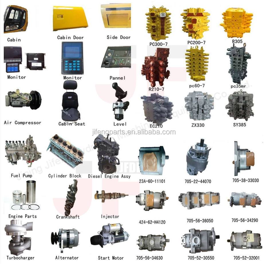 PC400-7 SAA6D125E-3 Engine Cylinder Block Assy 6154-21-1100