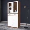 A4 Steel File Cabinet Drawer Cupboard Office Metal Storage Bookcase With Glass Door