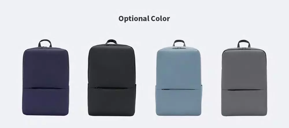 Original Xiaomi Mi Classic Business Backpack 2 Generation Level 4 Waterproof 15.6inch 18L Laptop Shoulder Bag Outdoor Travel Bag