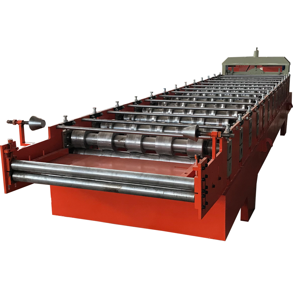 Bolivia 840 trapezoid roof panel roll forming machine