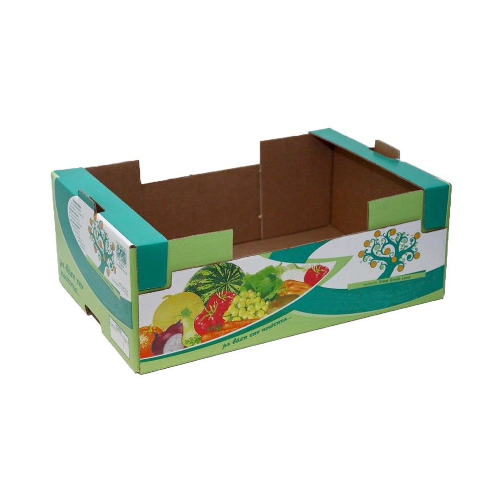 specialized strong fresh fruit box  tomato cherry cardboard carton box for fruit and vegetable
