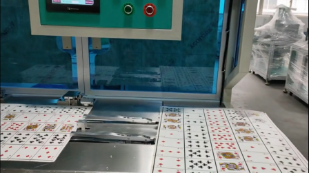High Speed Playing Cards Production Equipment Playing Cards Making Machine