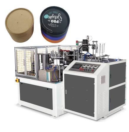 Automatic paper cup lid pressing and stacking machine