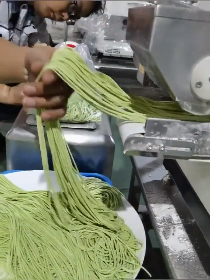Commercial full automatic pasta ramen / egg noodle machine / Japanese noodle making machine