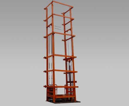 500kg 1000kg Top Sale Electric Hydraulic Cargo Lift For Warehouse/ Guide Rail Lift/ Goods Lift