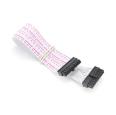 VH3.96 7pin connectors IDC Cable Assembly white and red Flat Ribbon Wire Harness for screen