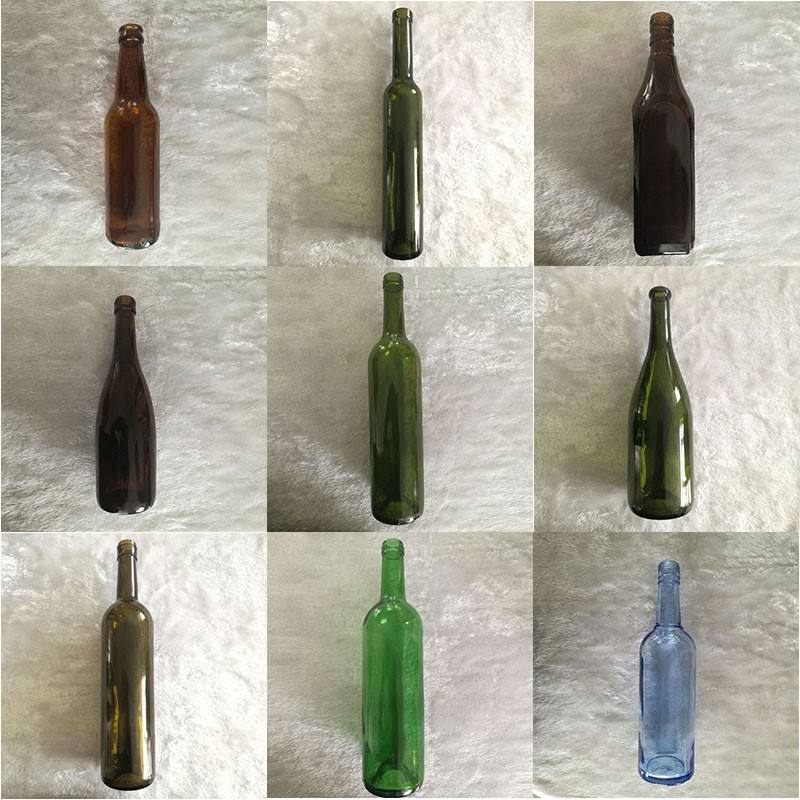 750ml olive oil glass bottle customized glass vodka bottle spirits alcohol beverage flint Glass Bottle Supplier