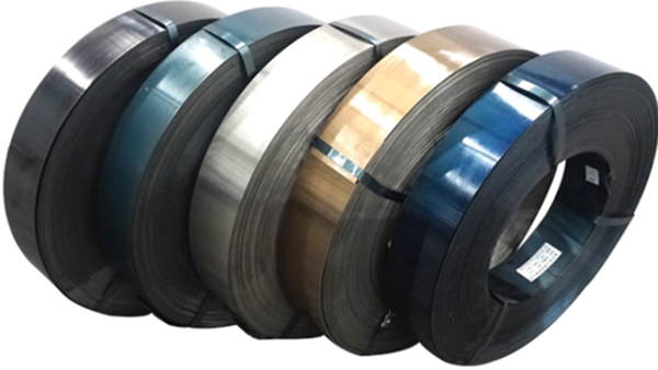 JIS Standard Polished/Blue Hardened and Tempered Sk5 SK85 high Carbon Steel strip in coil