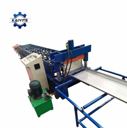 Portable Metal Roofing Roll Forming Machine / Standing Seam Metal Roofing Machine