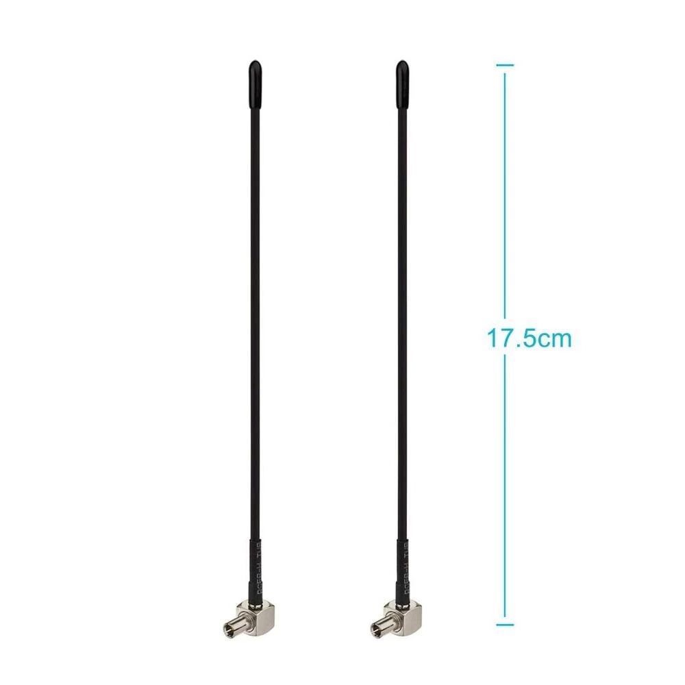 4G LTE Soft Whip External TS9 Antenna (2-Pack) for Verizon AT&T T-Mobile Sprint Netgear Huawei MiFi Mobile Hotspot Router