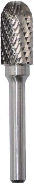 OEM/ODM SA SB SC SF SL 1/4'' Shank 12mm Double Cut Solid Carbide Rotary Burr Porting Tools Carbide Burrs