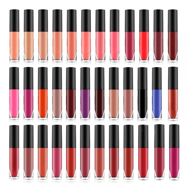 New Trending Long Lasting Lip Gloss 5ml Makeup Candy Color Waterproof Glitter Liquid Lipstick 3D  lip gloss multi colors