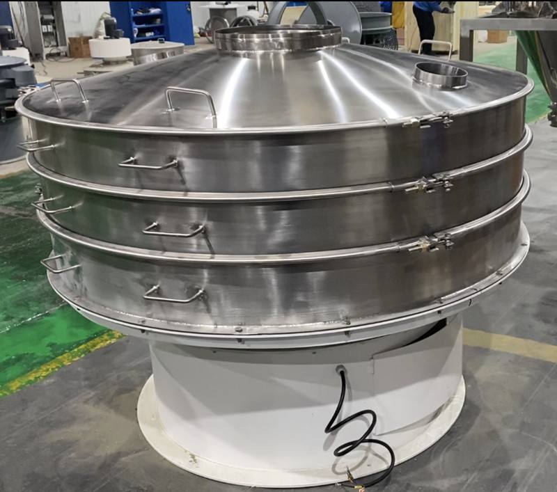 Xinxiang Manufacturers Rotary Powder Vibratory Sieve Machine Double-layer Circular Vibrating Screen
