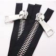 fancy oversize #20 metal zipper big teeth giant metal zipper roll separable zipper