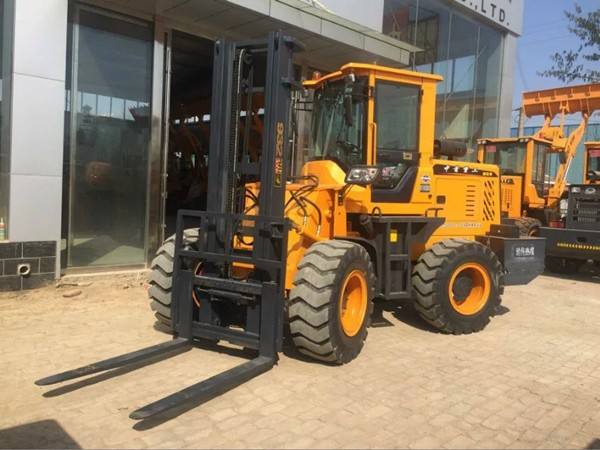 Diesel Forklift 3 ton with 2 Stage Mast Lift Height 3 Meters Forklift