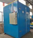 heating drying oven with hot air circulation for electric motors and transformers