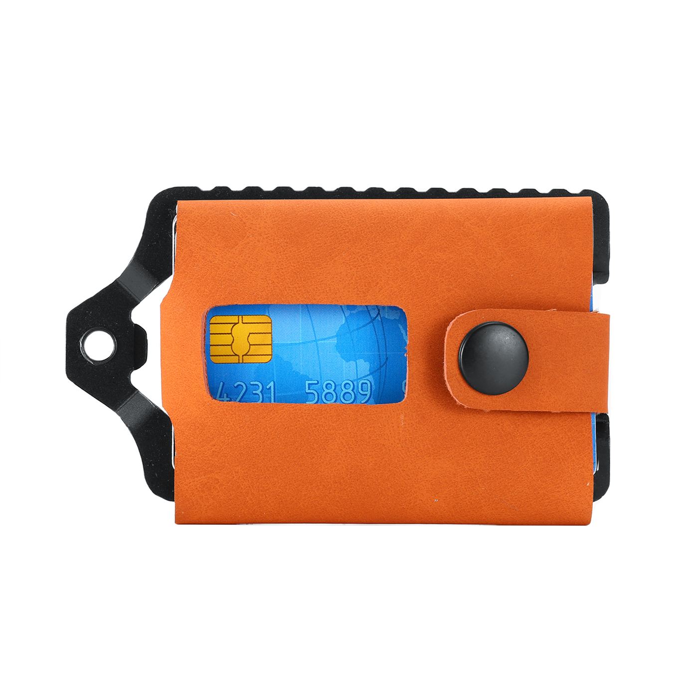 2020 trendy colorful Amazon Hot Sale Credit Card Holder RFID Blocking Anti Theft Metal Case Wallet Money Cash Clip Wallet