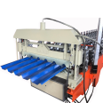 Brazil 980 color steel roof panel making machinery roll forming machine