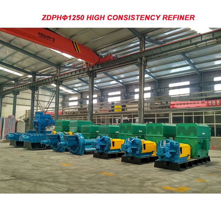 Commercial Pulp Low Energy Consumption Beating Equipment High Consistency Refiner