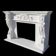 Factory Natural Stone Mantle Fireplace Mantel Electric Fireplaces