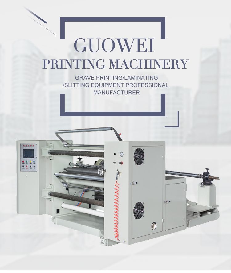 GW-SLT-900 Automatic Thermal Paper Roll Slitting Rewinding Machine