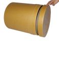 Strong robust design rigid packaging craft paper box fiber drum
