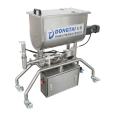 Semi-Automatic One Nozzle Heating And Mixing Quantitative U Hopper 500-5000ml Pneumatic Stir Paste Sauce Filling Machine