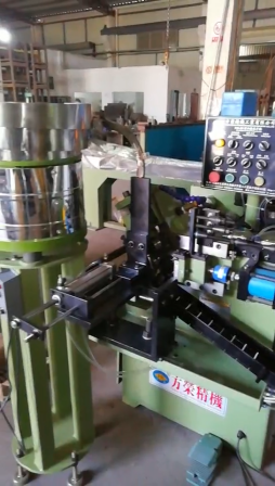 Fangrong  Hydraulic Screw Three Axles Hydraulic Thread Rolling Bolt Making Machine FR-30*50 A