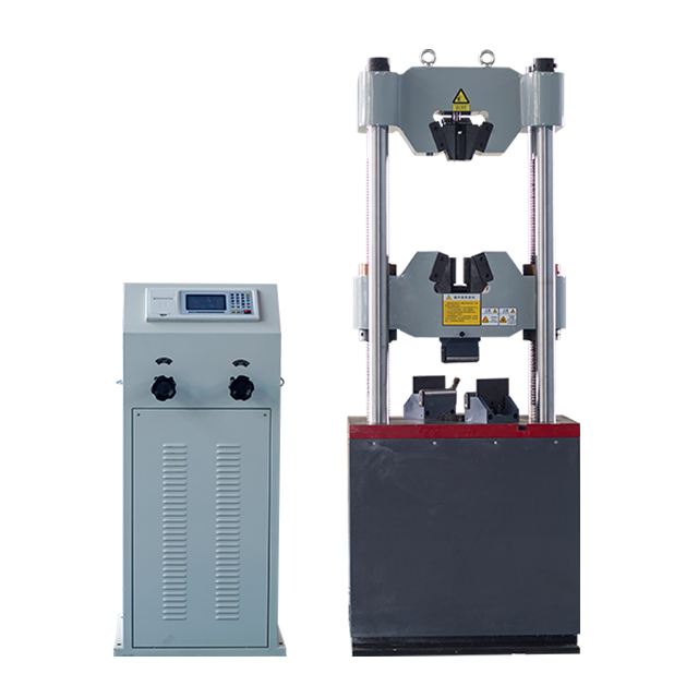 WE-600kn Digital Display Hydraulic Universal Testing Machine with High Pressure Pump Metal casting testing