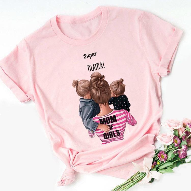 Women T Women Graphic 3D Nail Paint Fashion Cute Printed Top Tshirt Female Tee Shirt Ladies Clothes T-shirt