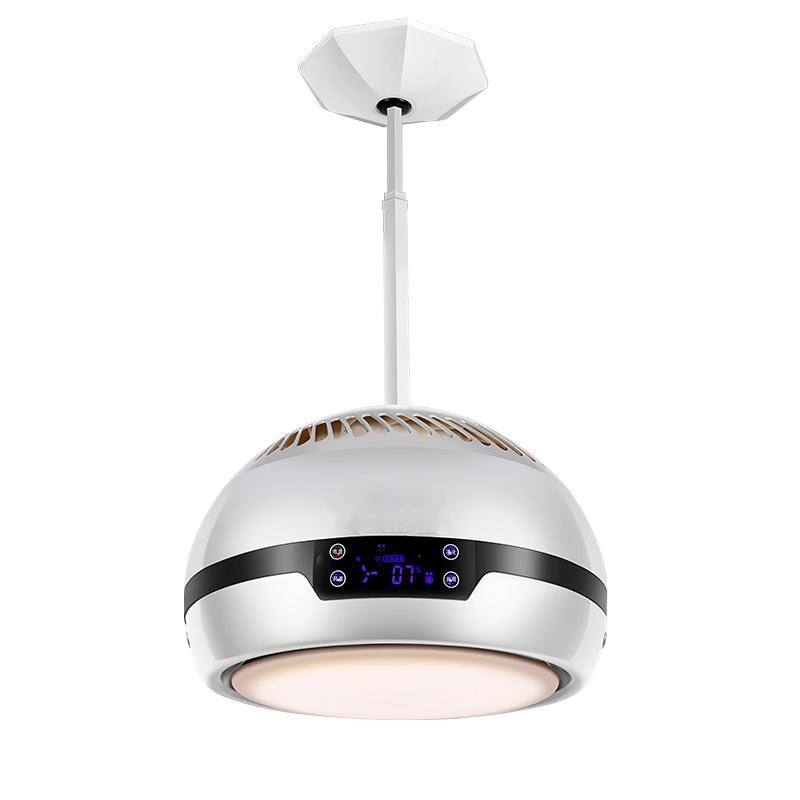 2019 new style led lighting air purifier with touch screen