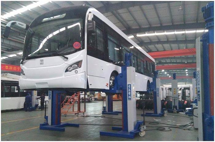 Qingdao movable 4 post used cheap launch car lifts for sale warranty 18 months free parts