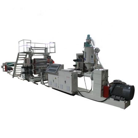 HDPE/LDPE Plastic ABS PP PE sheet board warning cable tile extrusion making machine