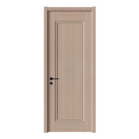 Fire proof veneer laminated wood door bedroom Swing MDF Interior Room Door Light Walnut Italy Style wood doors