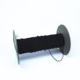 Home Made Decorative Black Elastic Cord Necklace Jewelry 1mm Nylon Round Elastic Cord Roll For Bracelet Jewelry Making