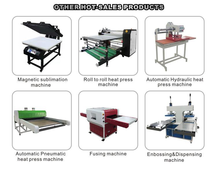 Top quality best t-shirt printing manual heat press transfer machine