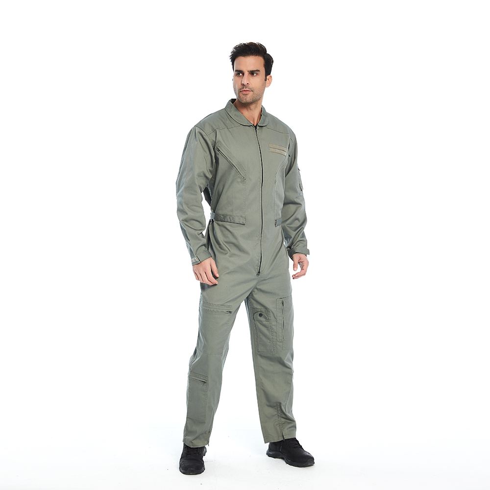 Wholesale Flying Military Pilot Suit Flight Coverall Flame Retardant Clothing FR Rated Overalls
