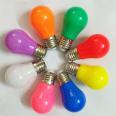 LED color bulb creative colorful flash bulb christmas decoration lighting red light green blue warm yellow orange pink purple li