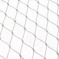 Rope Mesh Cable Voliere Oiseaux Ferrule and Knotted Mesh Stainless Steel WIRE Protecting Mesh Woven Protection Plain Weave CE