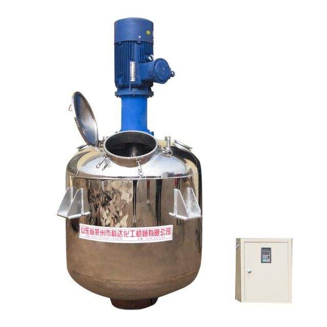 500L Mixing Tank Agitator Electric Chemical Stainless Steel Liquid Mixer Tank