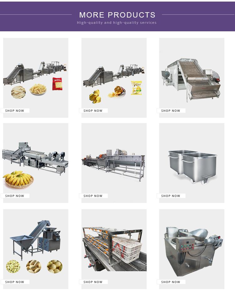 Professional Great Sale  Automatic French Fries Potato Production Line