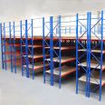 Warehouse industrial steel flooring systems pallets lit mezzanine rack for factory pallet