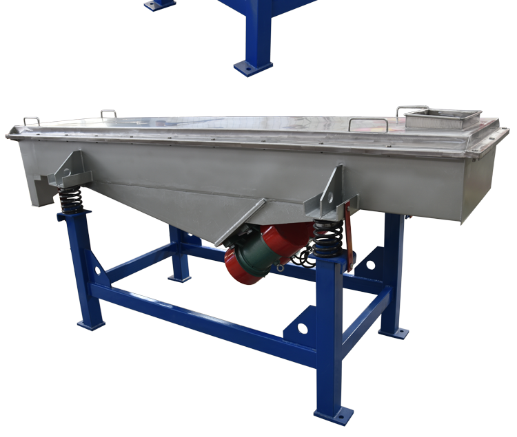 linear powder coating vibration sifter rotary compost sieve