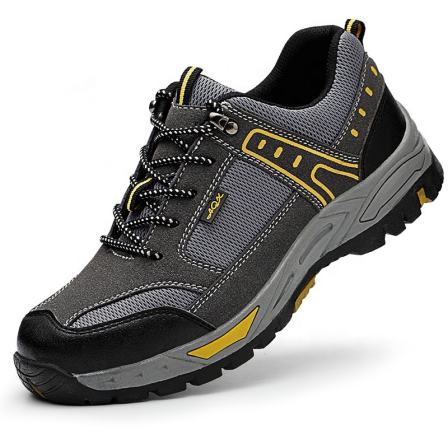Guyisa outdoor sports CE high quality breathable and wear resistant men's safety shoes and labor protection shoes