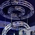 guangzhou xingyu light equipment circular stage lighting truss for bar hanging