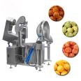 Big capacity Automatic Industrial Caramel Flavored Gas Popcorn Machine Commercial Popcorn Making Machine